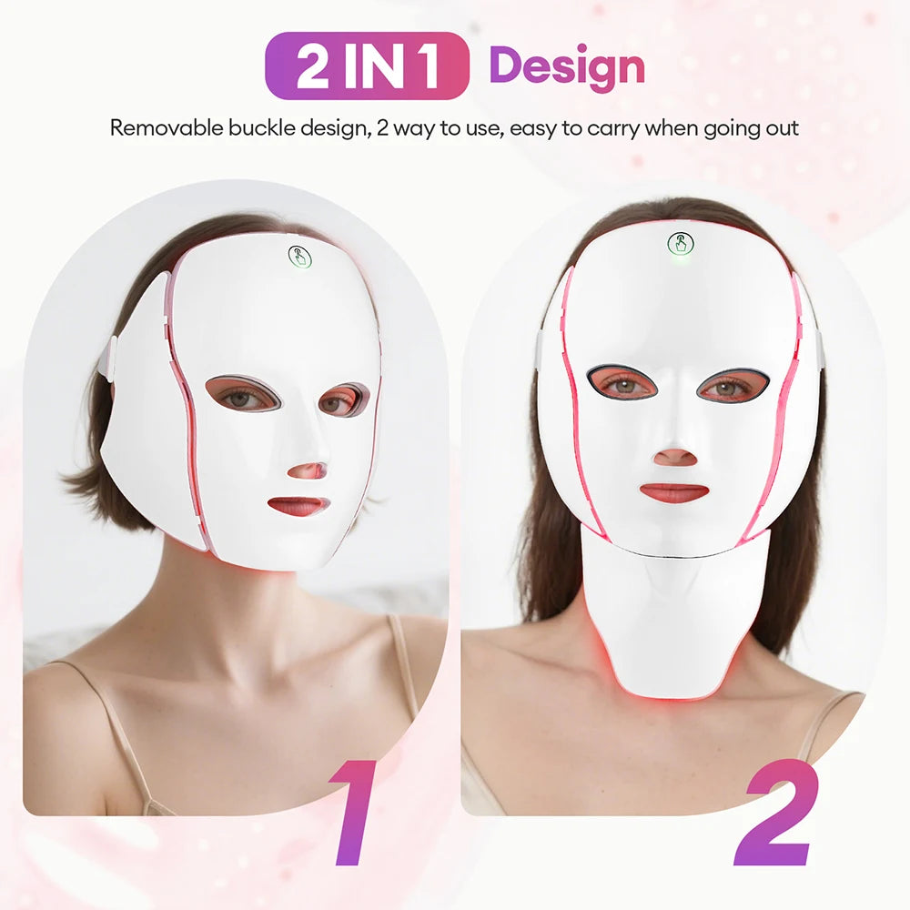 AuraGlow™ LED Therapy Mask